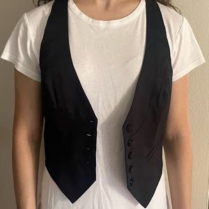Black H & M Vest - Size 6